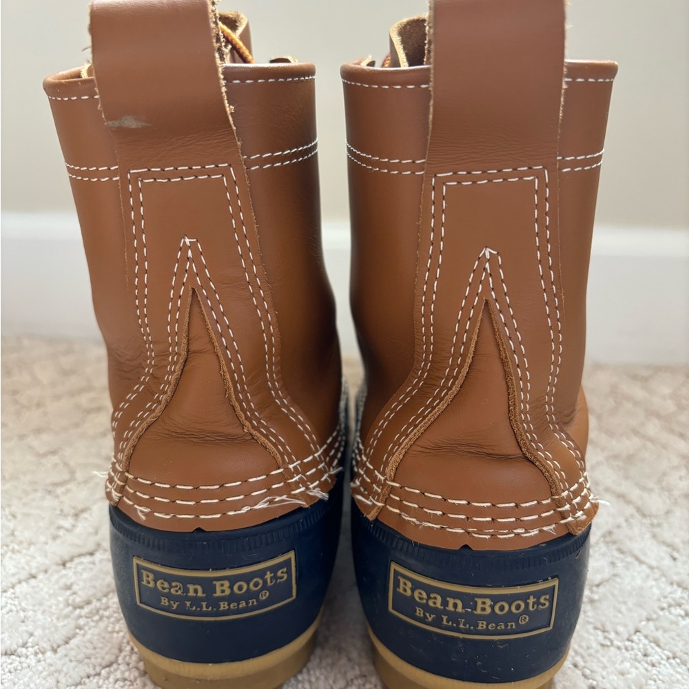 Women’s 8” Bean Boot by L.L. Bean, size 8.